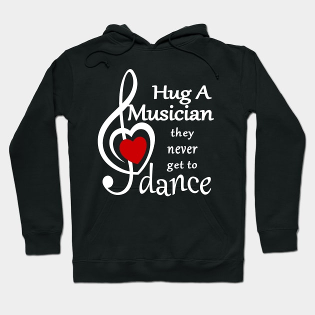 Hug a musician Hoodie by pickledpossums